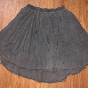 GRAY BRANDY MELVILLE SKIRT